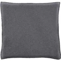 Eskimo Edelvelours Kissenbezug 45x45 cm | anthrazit - grau