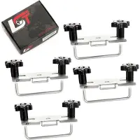 LST Reparatur Set Dachbox U-Bügel 80 mm Metallauflage für SAAB für OPEL für VOLVO