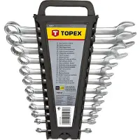 Topex 12 tlg. Ring-Maulschlüsselset 6 - 22 mm (1,48 &euro; pro 1 Stück)