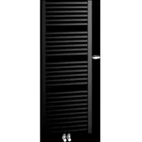 Kermi Basic plus Bad- und Wohnheizkörper, schwarz soft (RAL 9005 MT), 1172 x 899 x 35 mm, links, 955 W