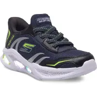 SKECHERS Slip-Ins: Meteor-Lights Klittenband Laag - Blauw - Maat 28