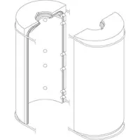 Bosch Wärmeschutz Speicher 1300.6 Ø900 - 7735501792