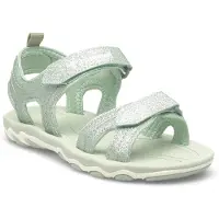 Hummel Glitter Jr Kinder Sandalen, Frosty Green, 32