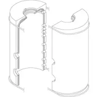 Buderus Wärmeschutz Speicher DHW750.6 Ø790 - 7735501793