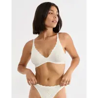Sloggi Ohne Bügel BH Zero Feel Bliss | Grösse: M | Farbe: Weiß