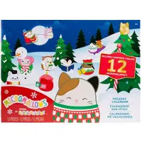 Squishmallows Mini-Plüschtiere Adventskalender, 12 Stück
