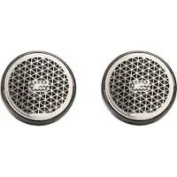 GLADEN SIGMA SM 50 silver | 50 mm Mitteltöner / Breitbänder mit silber gebürstetem OEM Gitter