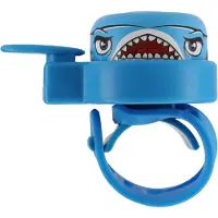 Crazy Safety - Hai Fahrradklingel Blau für Kinder - Blue - Unisize