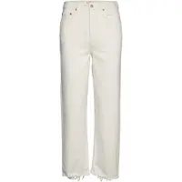 Levi's Damen Ribcage Straight Ankle Light Indigo-Worn IN, Cloud Over, 26W / 29L
