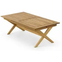 Xl Moebel Gmbh Garten-Ausziehtisch Moderner Stil Braun Holz Couchtisch Bequem Stabil