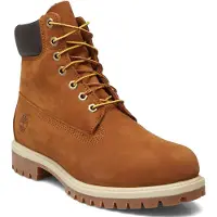 Timberland für Herren. TB172066EBL1 6-Zoll-Premium-Lederstiefel braun (40 W), Wohnung, Schnürsenkel, Lässig