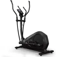Hop-Sport HOP SPORT Crosstrainer für Zuhause HS-5000C, Magnetischer Ellipsentrainer mit Bluetooth, Heimtrainer mit 32 Widerstandsstufen, Belastbar bis 130 kg