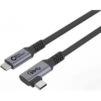 Microconnect USB3.2CC2-A, 2 m, USB C, USB C, USB 3.2 Gen 2x2, Schwarz