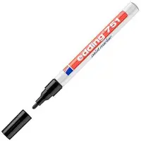 Antalis Lackmarker 751, 1-2 mm, schwarz, 10 Stück