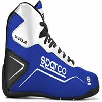 Sparco K-POLE Blau/Weiß Renn-Ankle Boots