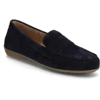 Gabor Damenschuhe Halbschuhe Mokassin Slipper Blau Freizeit, Schuhgröße:EUR 42 | UK 8