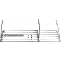 Jata HTEN2402, Steckbares Rack, Polypropylen (PP), Edelstahl, Edelstahl, 6 m, Wand- / Mast, 58 cm
