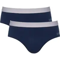 Sloggi Männer Slip GO ABC | Grösse: L | Farbe: Navy-Blau
