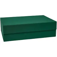 OYOY L301437, Aufbewahrungsbox, Dunkelgrün, Rechteckig, Karton, Einfarbig, Drinnen
