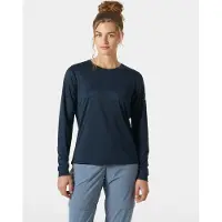 Helly Hansen Longsleeve Damen HH Tech Crew LS 2.0 Navy-L