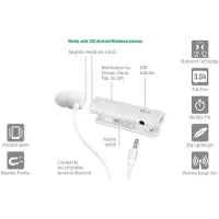 4smarts Wireless Mono-Headset TalkClip B1 - Weiss