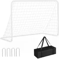 StarTech.com Fußball Rebounder & Tor - Trainingsnetz - 3-in-1 - Doppelfunktion - Schneller Rückprall - Für Garten & Spielfeld - Wettkampftraining