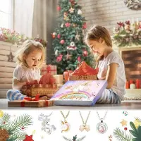 OEM Meerjungfrauen-Adventskalender für Mädchen, 24 Tage, Schmuck, Geschenk für Mädchen und Frauen