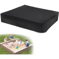 OEM Premium Zandabdeckung 150x150x20 cm mit wasserdichtem Oxford-Stoff und Zugband - Dichtes Abdeckzelt für Zandbak