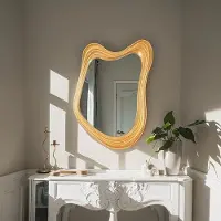 OEM Unregelmäßiger Rahmen Spiegel - Dekorative Spiegel - Make-up Schminktisch für Badezimmer - Wohnzimmer - Schlafzimmer - Interieurdeko