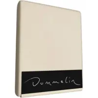 Dommelin Topper Spannbettlaken 10-14 cm Beige (Baumwolle 180TC)-80 x 200 cm