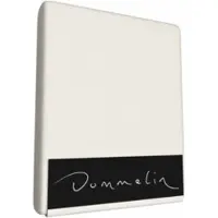 Dommelin Topper Spannbettlaken 5-9 cm Wollweiß (Bio Perkal)-180 x 220 cm