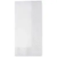 VEPATIM 250x Servietten 33 x 33 cm 1/8 -Falz 3-lagig weiß