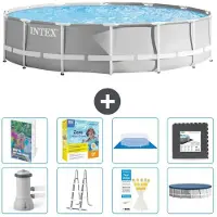 Intex Prism Frame Pool Rund - 427x107 cm - 7-teilig S607