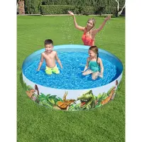 Bestway Fill 'N Fun Planschbecken 183 Dinosaurier, Kinderpool