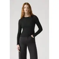 Levi's Sheer Long Sleeve Layering Top Größe: M | Longsleeves Outlet | Damen