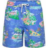 Ralph Lauren Badeshorts 710B13657001 Hellblau Classic Fit