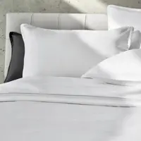 HUGO BOSS Home Bettwäsche Loft Bettbezug einzeln 240x220 cm | milk - weiß