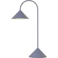 Frandsen LED-Akku-Tischleuchte Grasp, hellblau, Höhe 47 cm dimmbar, blau, Metall, Design