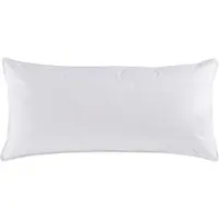 TRAUMSCHLAF Federkissen Silber 70% Federn, 30% Daunen 40x80 cm - weiß