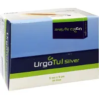 Urgo GmbH Urgotül Silver 5x5 cm Wundgaze 60 St