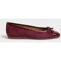 Lk bennett Kara Flats Burgundy Größe: 35 | Ballerinas Outlet | Damen | Braun