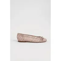 Lk bennett Kara Flats Mushroom Größe: 41 | Ballerinas Outlet | Damen | Braun