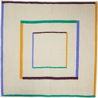 Hubsch Twist Tagesdecke quadratisch