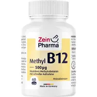 ZeinPharma B12 - 500µg Methycobalamin - 60 Lutschtabletten