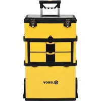 Paymali Mobiler 3-Segment Werkzeugwagen Modell 78738 mit stabiler Arbeitsfläche, 570x370x845 mm