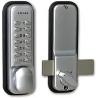 Extel Mechanisches Schloss für Innentüren 35 - 60 mm - links oder rechts öffnend - Extel - 109057