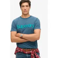 Superdry Classic Core Logo Shadow Kurzarm-t-shirt