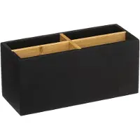5five Simply Smart Organizer mit 4 fächern "naturéo" schwarz -