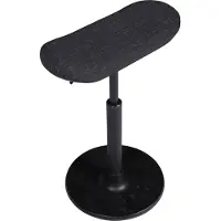 Topstar Hocker Sitness H2 Skateboard SH400 CV0 schwarz