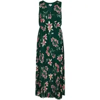 Apricot Kleid in Grün - L